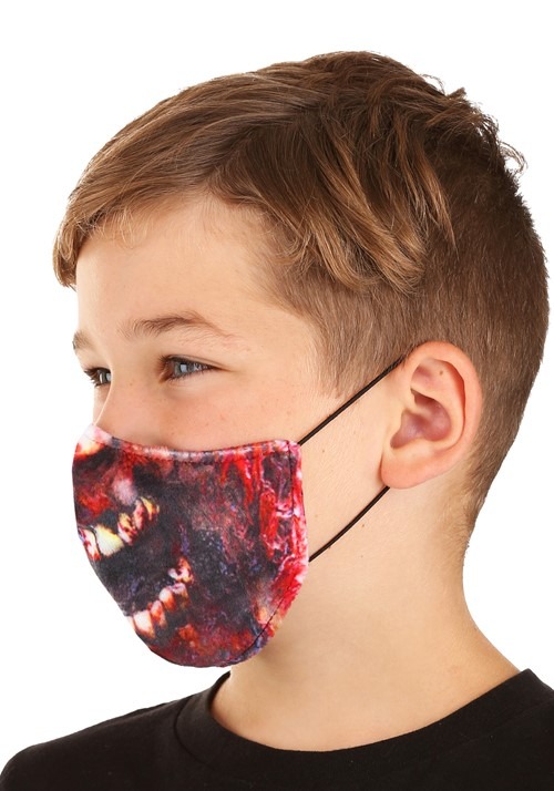 Child Zombie Sublimated Face Mask