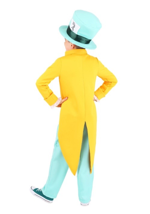 Child's Bright Mad Hatter Costume