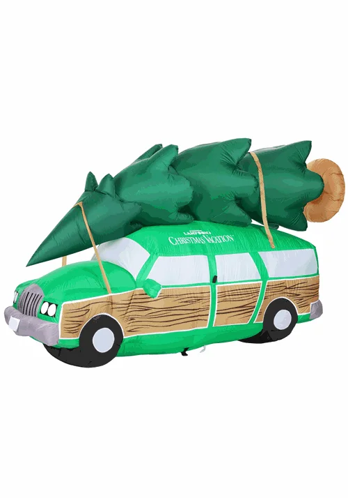 8FT Christmas Vacation Station Wagon Airblown Christmas Decoration