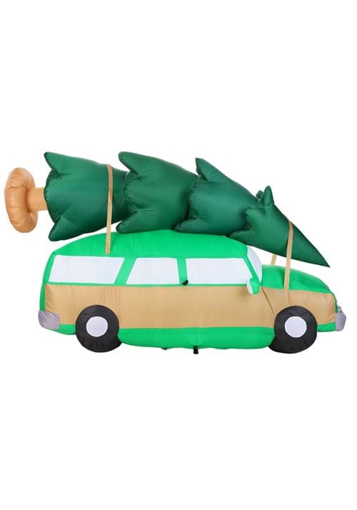 8FT Christmas Vacation Station Wagon Airblown Christmas Decoration 5 8FT Christmas Vacation Station Wagon Airblown Christmas Decoration