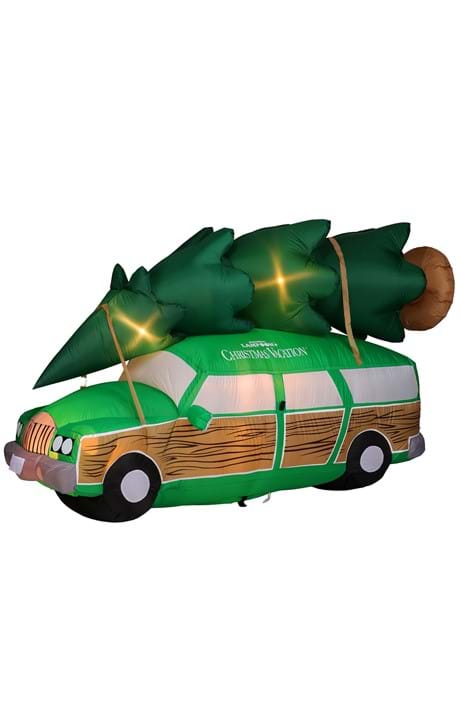 8FT Christmas Vacation Station Wagon Airblown Christmas Decoration 8 8FT Christmas Vacation Station Wagon Airblown Christmas Decoration