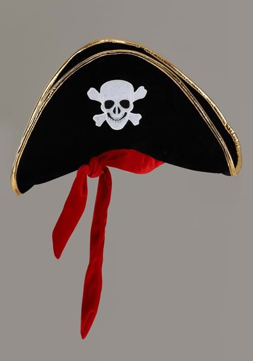 Classic Adult Pirate Costume Hat 4 Classic Adult Pirate Costume Hat