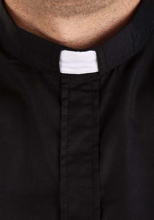 Classic Priest Men's Costume Shirt 4 Classic Priest Men's Costume Shirt
