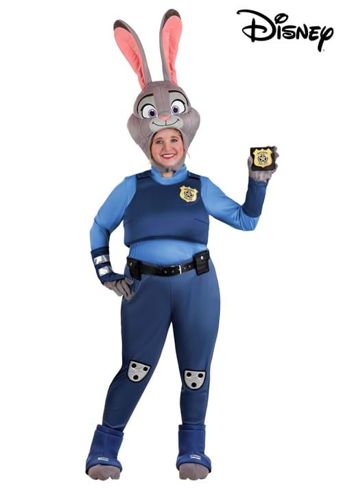 Plus Size Disney Zootopia Judy Hopps Women's Costume