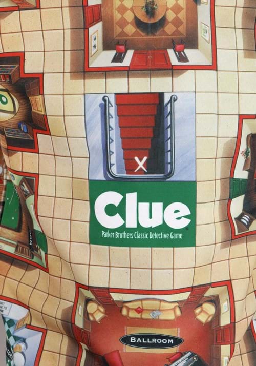 Adult Clue Board Game Mansion Sweater 5 Adult Clue Board Game Mansion Sweater