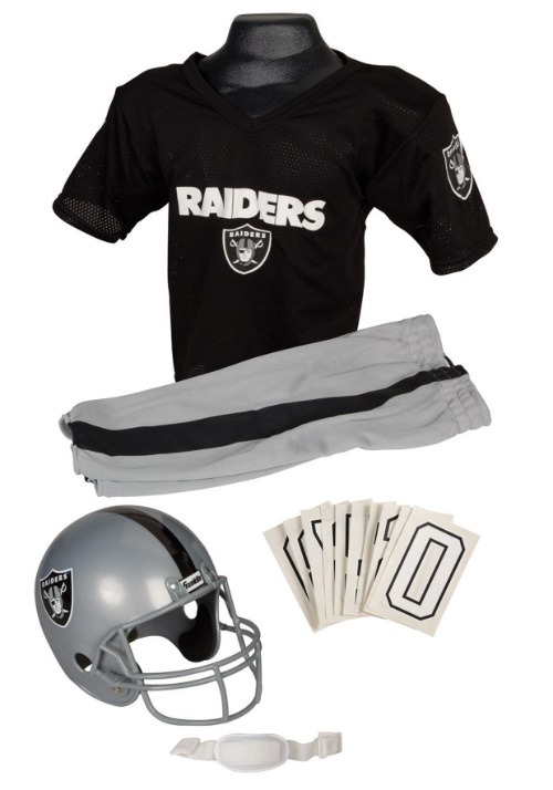 NFL Raiders Uniform Kid's Costume