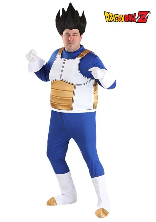 Plus Size Dragon Ball Z Vegeta Men's Costume