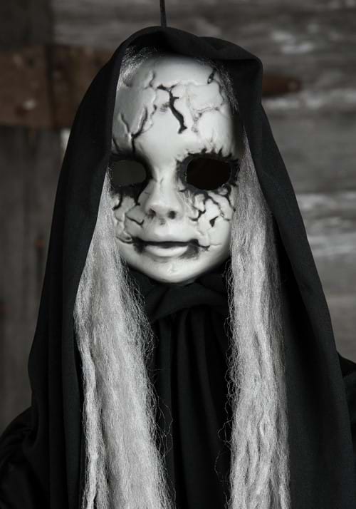 41.5-Inch Cracked-Skull Baby Hanging Prop