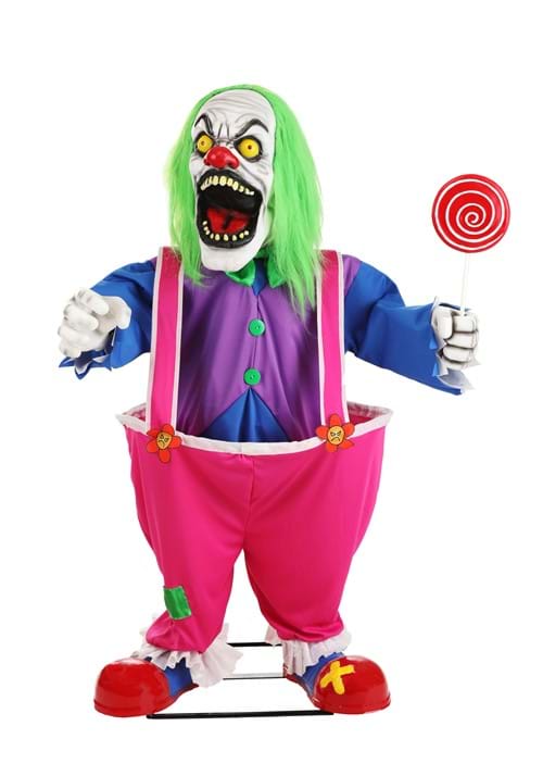 4FT Animatronic Crazy Evil Killer Clown Decoration 9 4FT Animatronic Crazy Evil Killer Clown Decoration