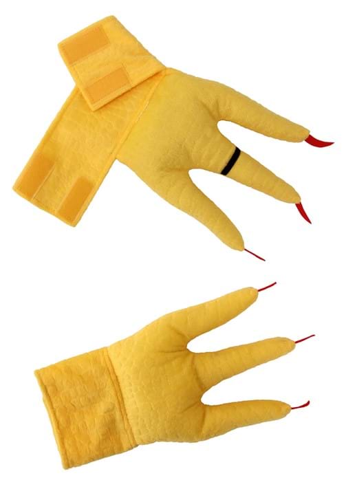CreatureCuffs Chicken Costume Feet for Adults