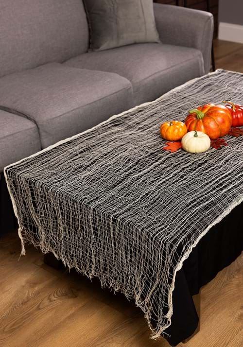 Creepy Beige Gauze Decorative Cloth