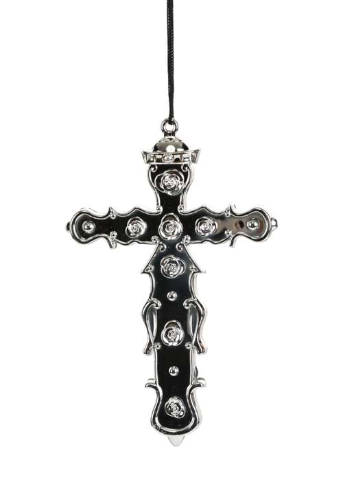 Religious Black Cross Costume Pendant Accessory