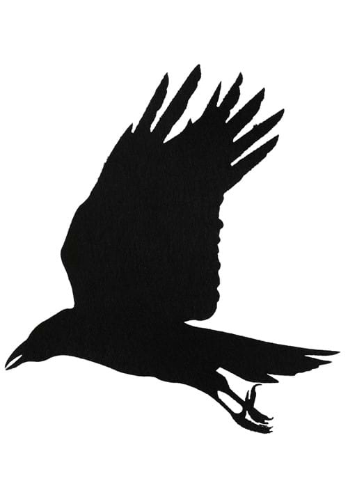 12 Piece Black Crow Stickers Halloween Decoration