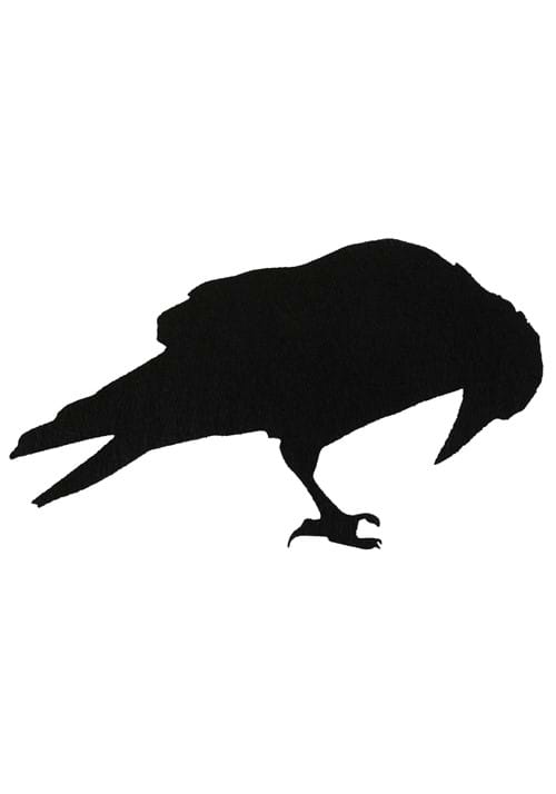 12 Piece Black Crow Stickers Halloween Decoration