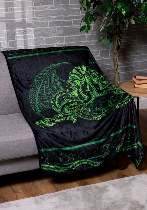 Fantasy Cthulhu Throw Blanket