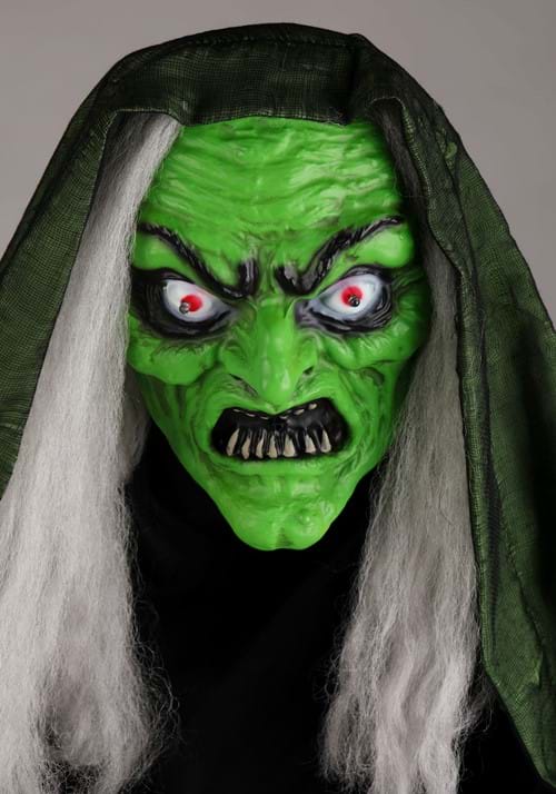 5FT Animatronic Curse-Casting Witch Decoration - Scream Saver