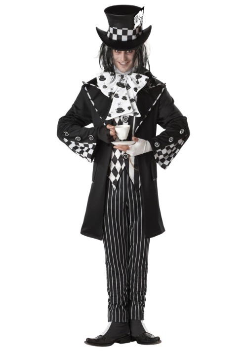 Dark Mad Hatter Men's Costume