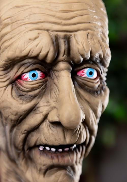 12-Inch Old Man Decapitated Head Decoration