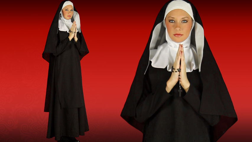 Deluxe Nun Costume for Women