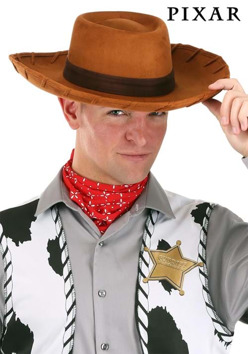 Deluxe Adult Woody Cowboy Costume Hat