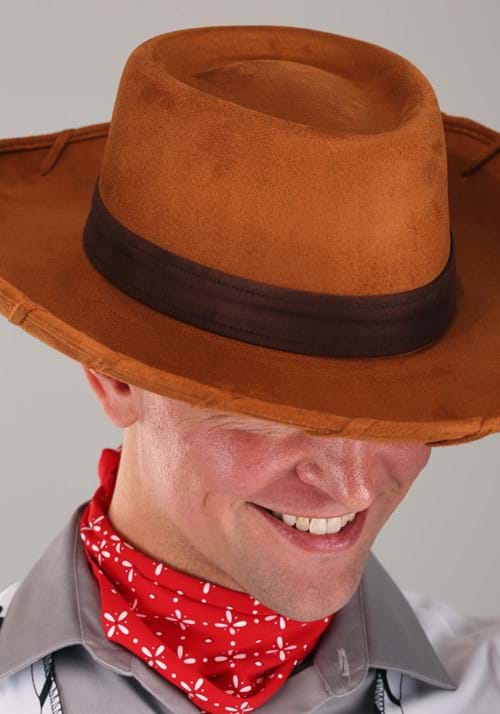 Deluxe Adult Woody Cowboy Costume Hat