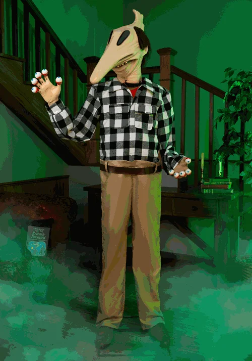 6.3FT Animatronic Beetlejuice Adam Decoration