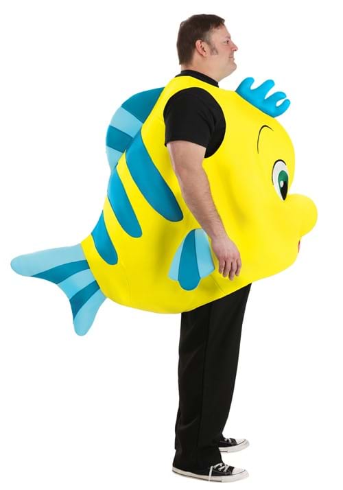 Disney The Little Mermaid Plus Size Flounder Costume 7 Disney The Little Mermaid Plus Size Flounder Costume