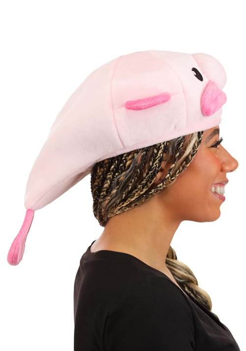 Pink Blobfish Adult Costume Hat