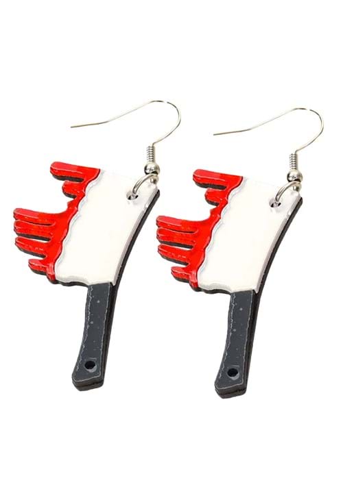 Bloody Butcher Knife Earrings