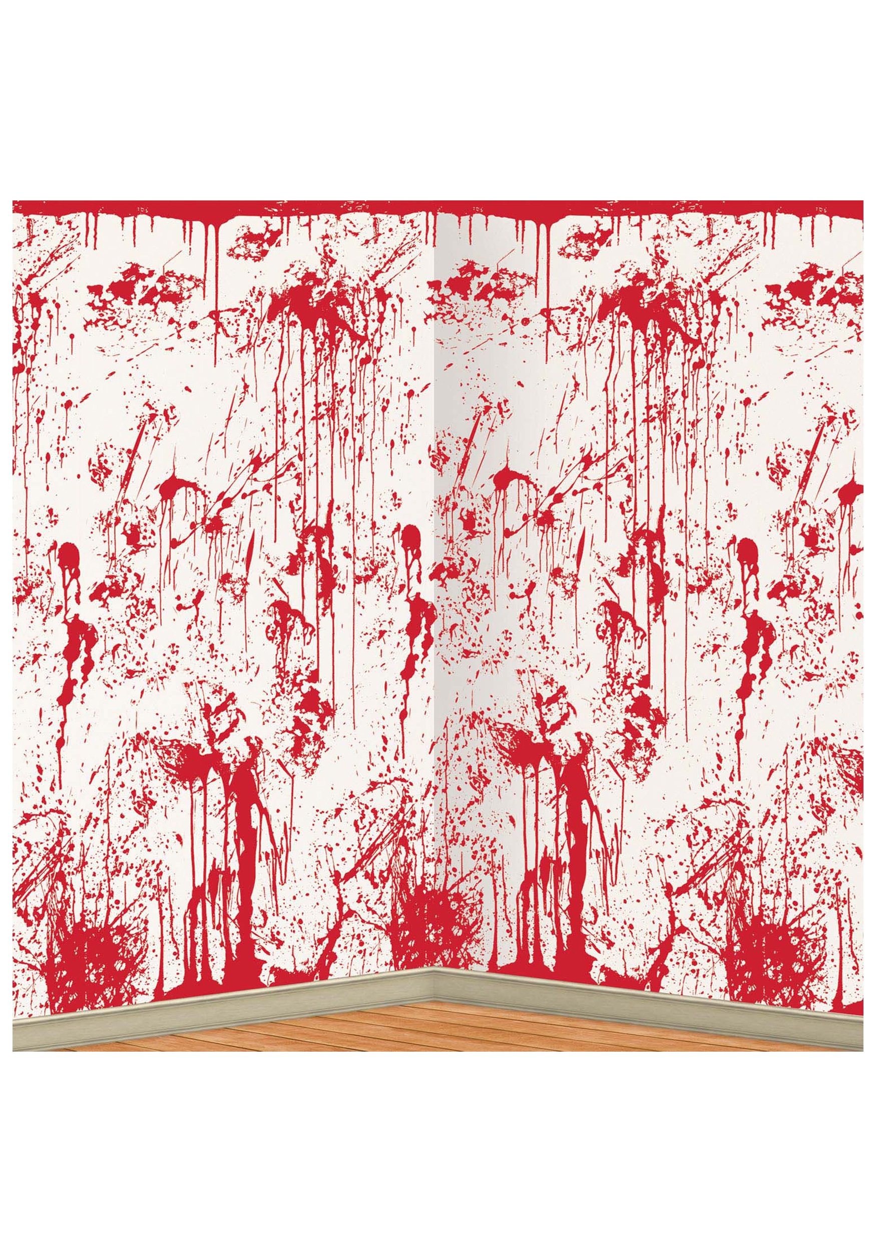 Bloody Wall Backdrop Prop