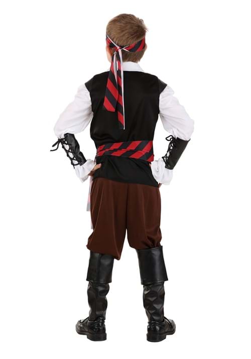 Boy's Budget Pirate Costume 3 Boy's Budget Pirate Costume