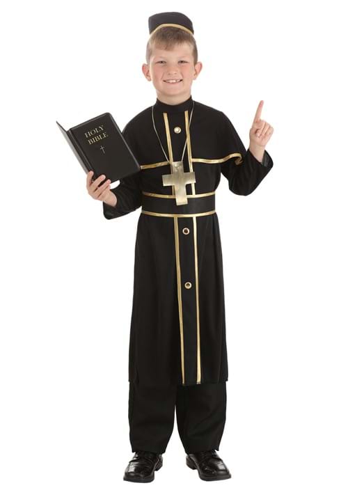 Boy's Deluxe Priest Costume