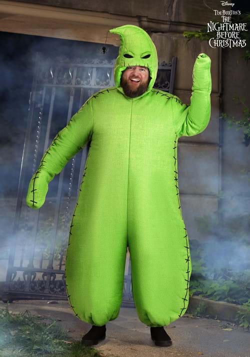 Adult Plus Size Glow in the Dark Disney Oogie Boogie Costume