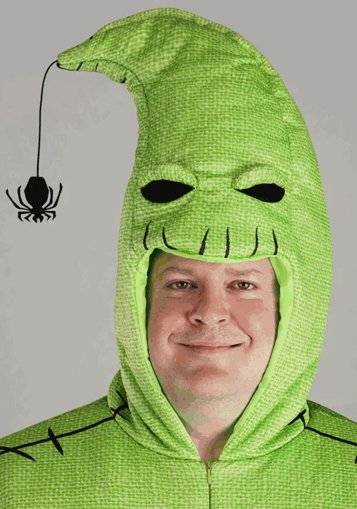 Adult Plus Size Glow in the Dark Disney Oogie Boogie Costume