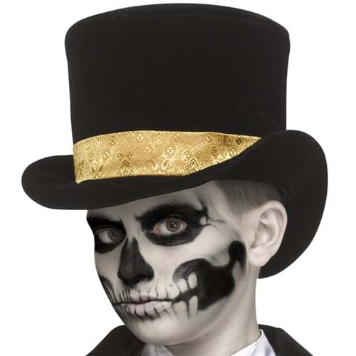 Boy's Skeletal Ringmaster Costume 3 Boy's Skeletal Ringmaster Costume