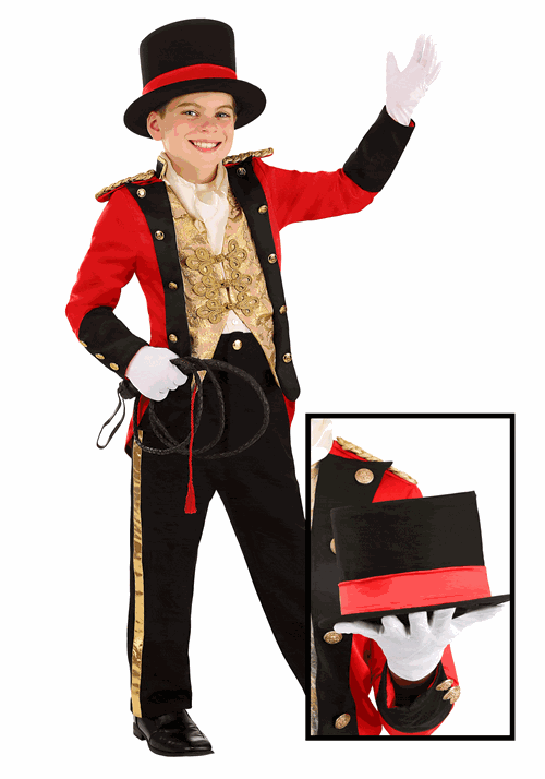 Boy's Spotlight Ringmaster Costume