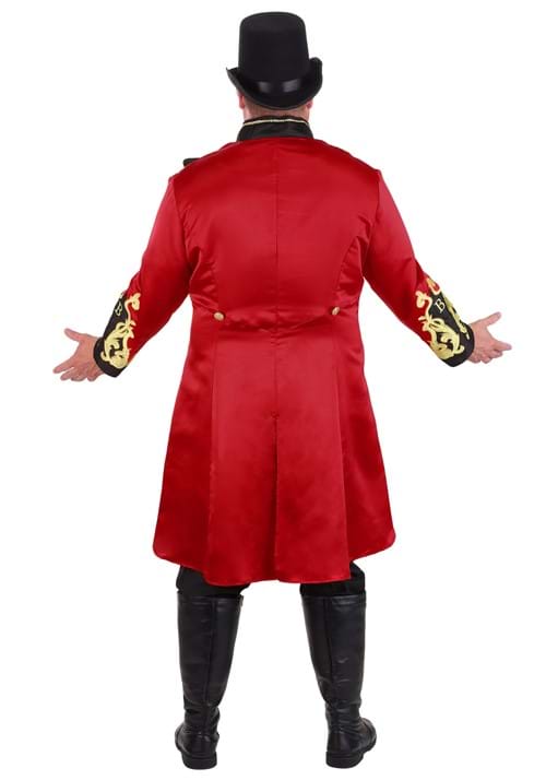 Plus Size Greatest Showman P.T. Barnum Ringmaster Men's Costume 7 Plus Size Greatest Showman P.T. Barnum Ringmaster Men's Costume