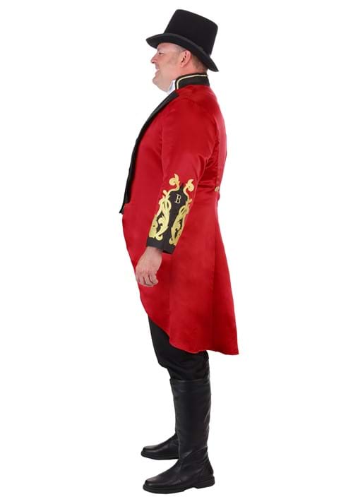 Plus Size Greatest Showman P.T. Barnum Ringmaster Men's Costume 8 Plus Size Greatest Showman P.T. Barnum Ringmaster Men's Costume