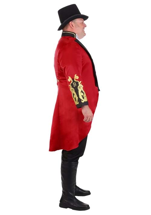 Plus Size Greatest Showman P.T. Barnum Ringmaster Men's Costume 9 Plus Size Greatest Showman P.T. Barnum Ringmaster Men's Costume