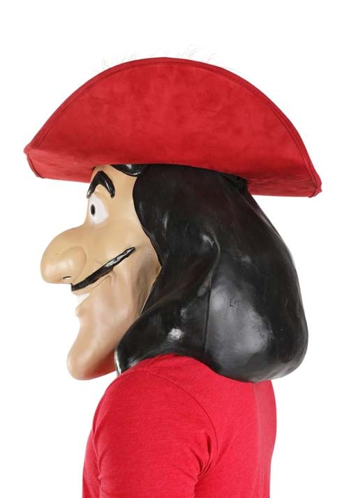 Adult Captain Hook Latex Mask 3 Adult Captain Hook Latex Mask