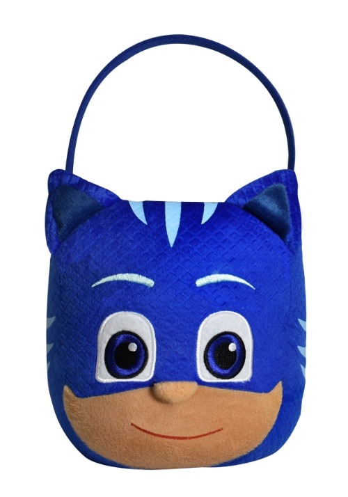 Plush Catboy Trick or Treat Bucket
