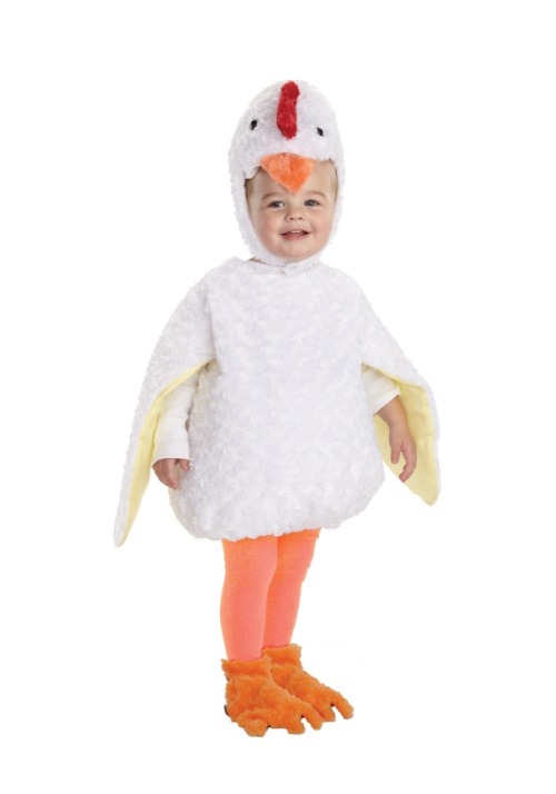 White Chicken Costume for Toddlers