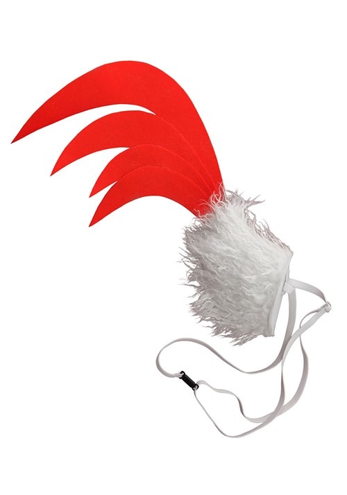 Elastic Perky Chicken Costume Accessory Tail