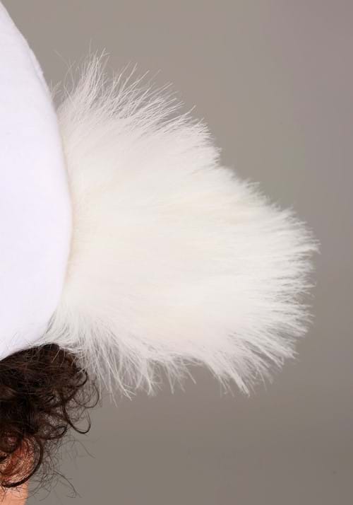 White Chicken Velour Costume Hat 4 White Chicken Velour Costume Hat