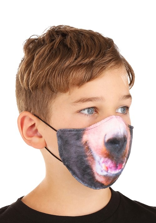 Bear Sublimated Kid's Face Mask
