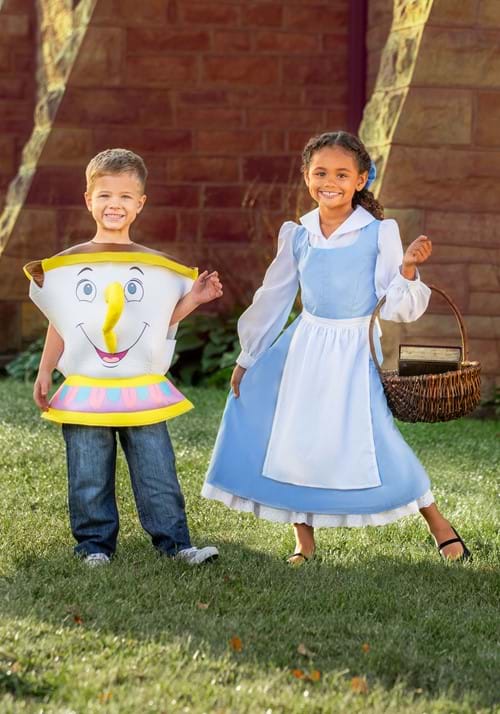 Beauty and the Beast Belle Blue Costume Dress for Kids