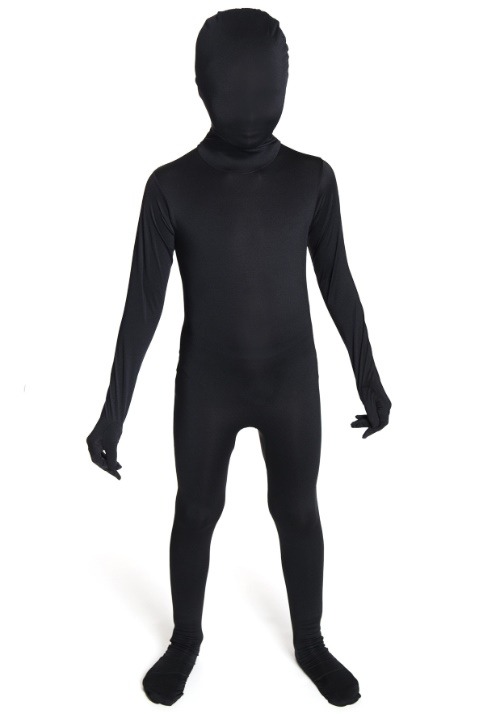 Black Morphsuit Costume for Kids