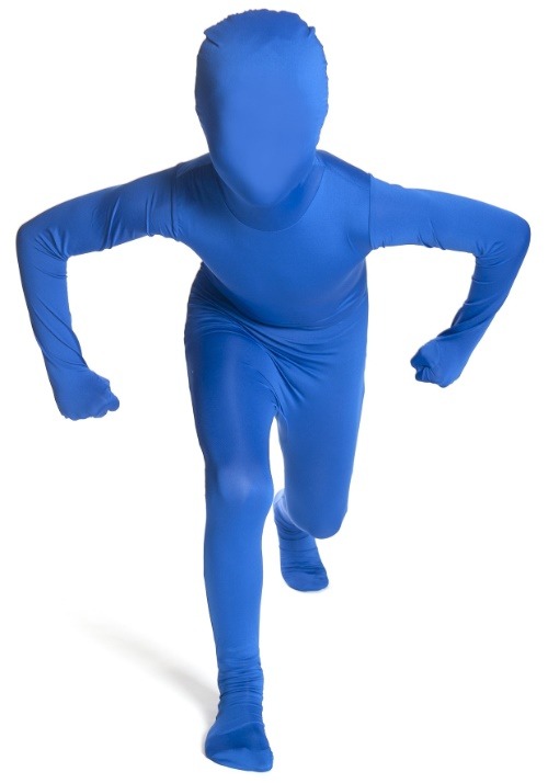 Blue Morphsuit Kid's Costume