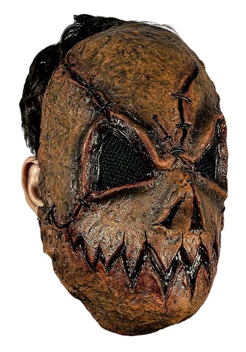Pumpkin Hide Costume Mask for Adults