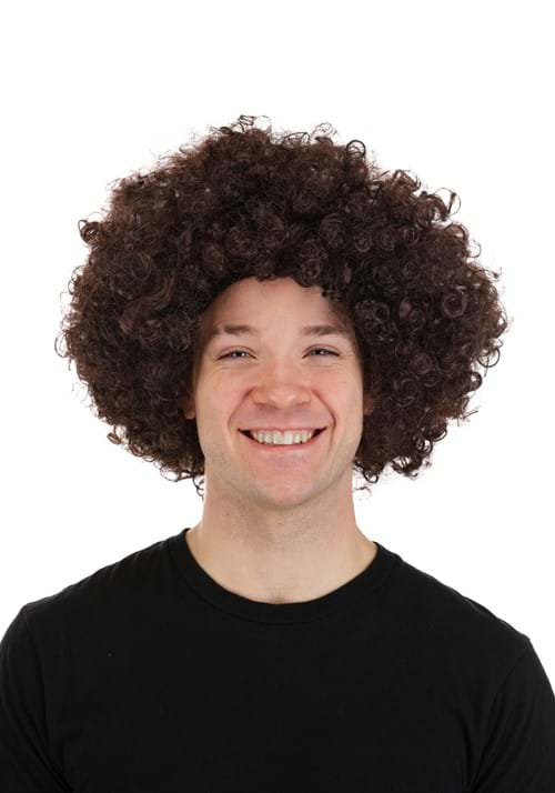 Retro Hippie Afro Costume Wig for Adults